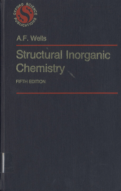 Structural inorganic chemistry