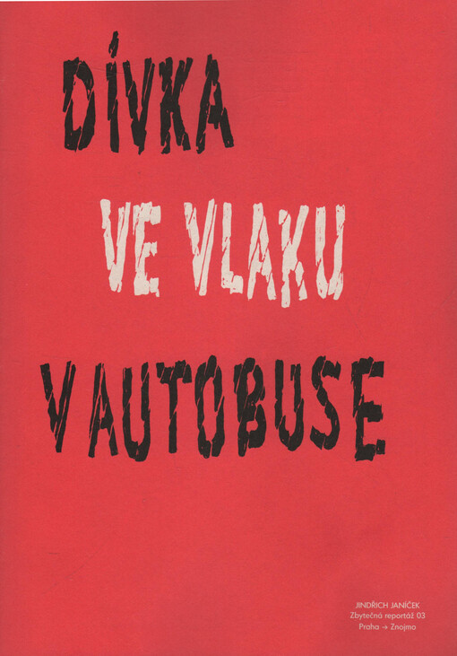 Dívka ve vlaku v autobuse