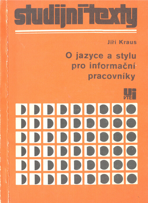 O jazyce a stylu pro informační pracovníky