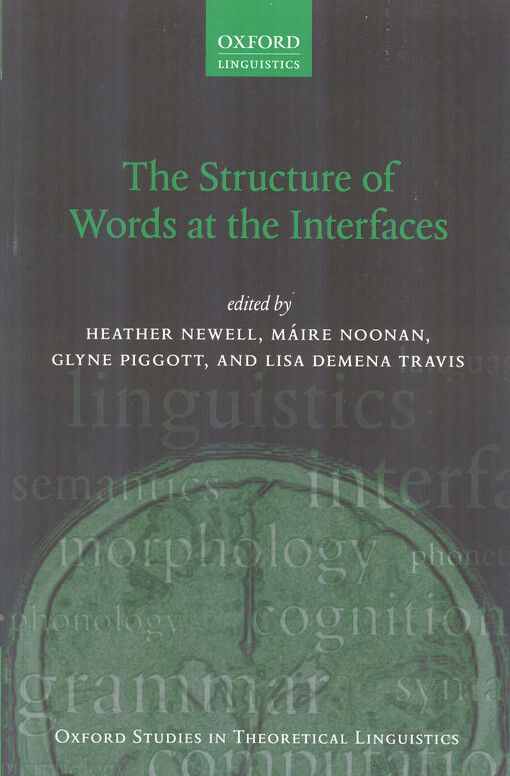 The structure of words at the interfaces