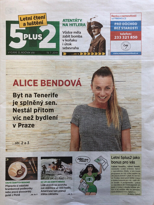  Letní čtení a luštění 19.7.2019