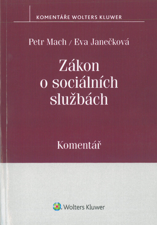 Zákon o sociálních službách :komentář