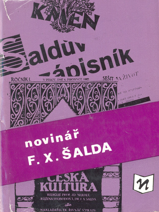 Novinář František Xaver Šalda