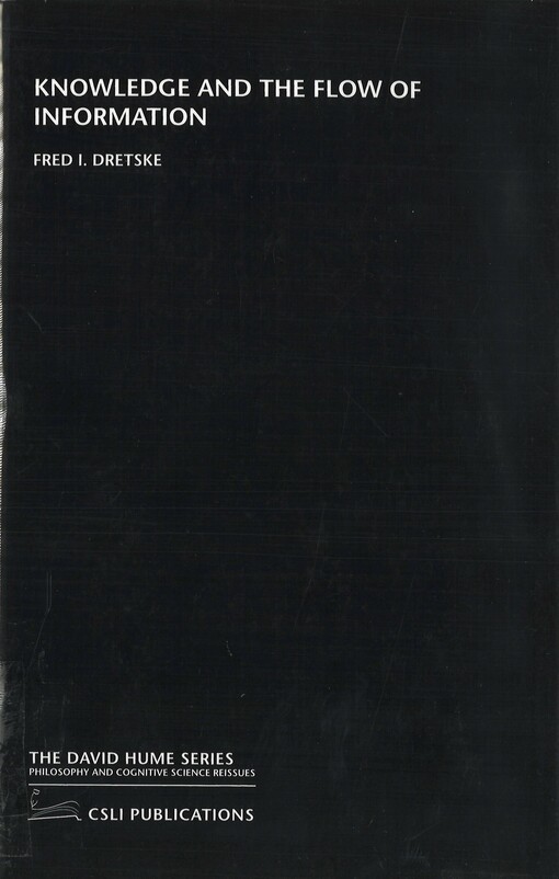 Knowledge and the flow of information