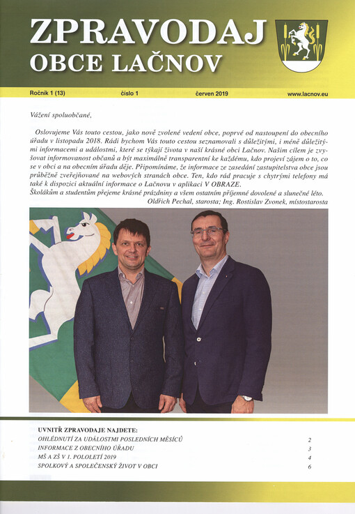 Zpravodaj obce Lačnov