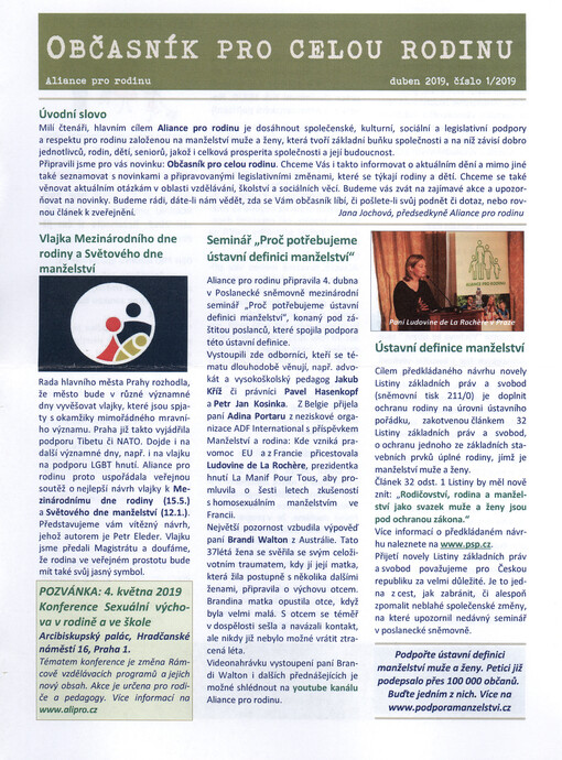 Občasník pro celou rodinu