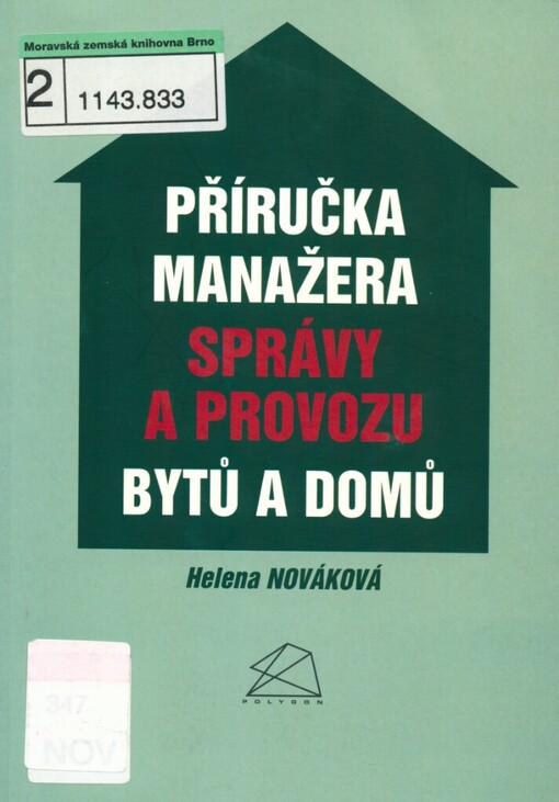 Příručka manažera správy a provozu domů a bytů