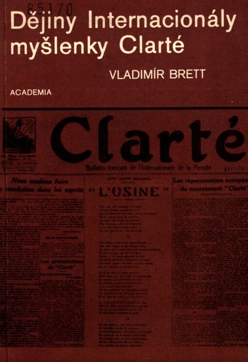 Dějiny Internacionály myšlenky Clarté