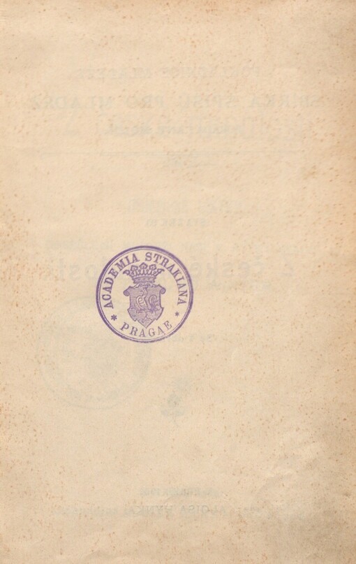 Z české minulosti :dějepisné lístky