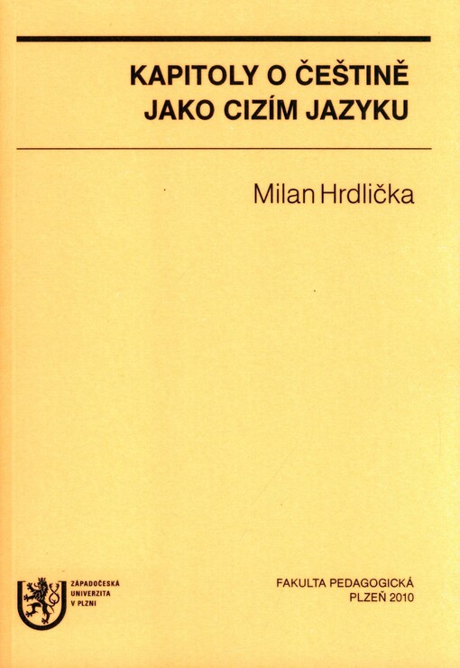 Kapitoly o češtině jako cizím jazyku