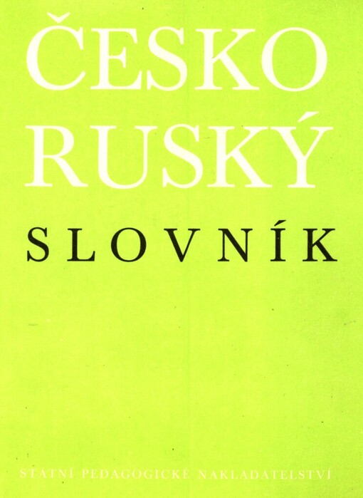 Česko-ruský slovník