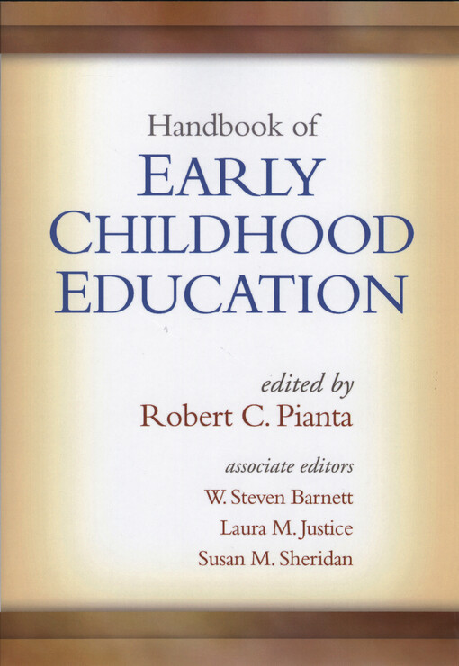 Handbook of early childhood education