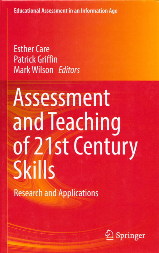 Assessment and teaching of 21st century skills : research and applications