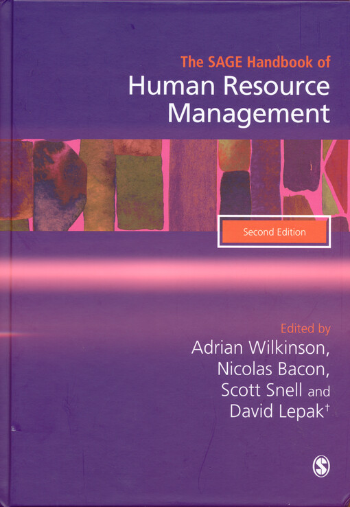 The Sage handbook of human resource management