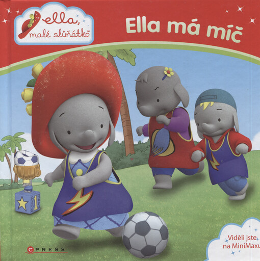 Ella, malé slůňátko - Ella má míč
