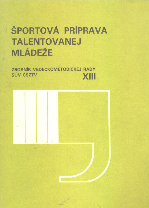 Športová príprava talentovanej mládeže : čiastková výskumná úloha RŠ VIII-01/02