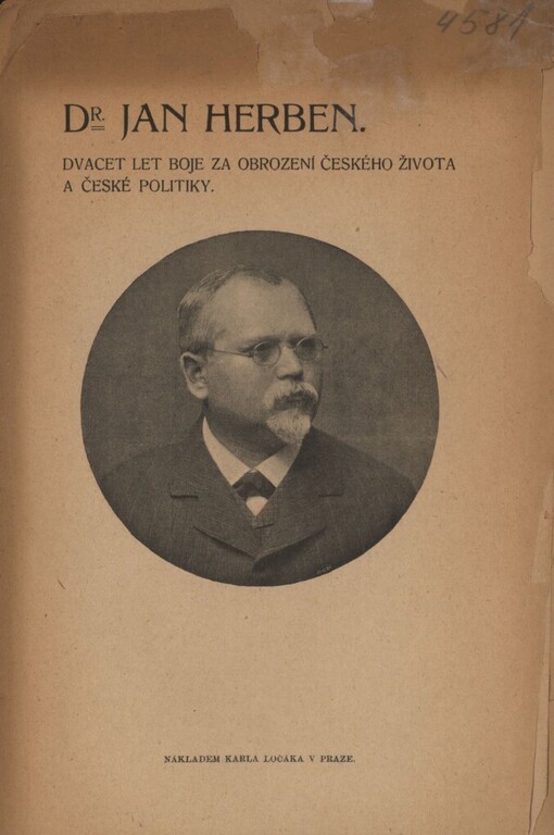 Dvacet let boje za osvobození českého života a české politiky