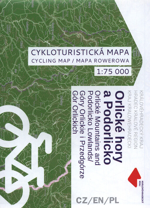 Orlické hory a Podorlicko : cykloturistická mapa = Orlické Mountains and Podorlicko Lowland : cycling map = Góry Orlickie i Przedgórze Gór Orlickich : mapa rowerowa