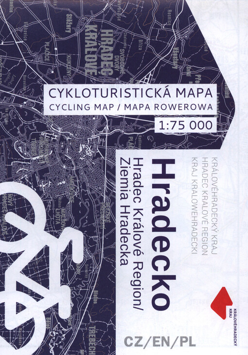 Hradecko : cykloturistická mapa = Hradec Králové Region : cycling map = Ziemia Hradecka : mapa rowerowa