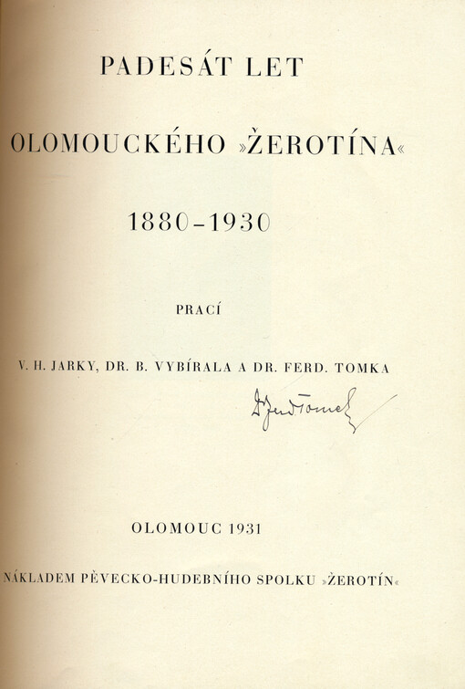 Padesát let olomouckého 