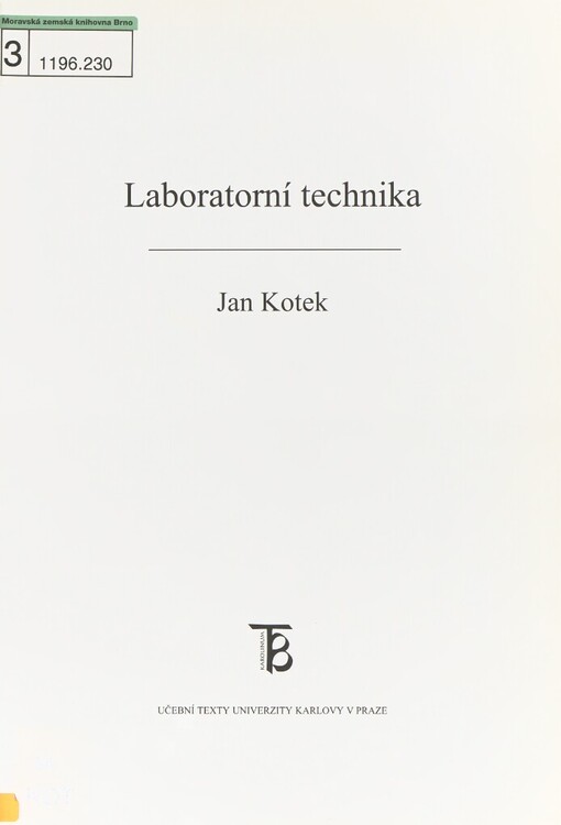 Laboratorní technika
