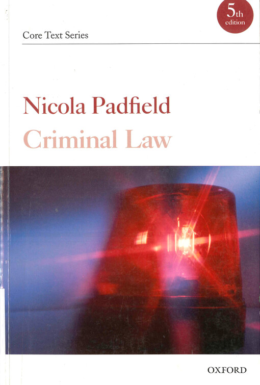 Criminal law