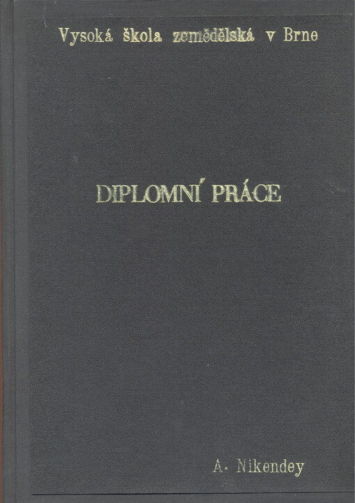 Hospodářská úprava lesů podle saské soustavy v Hluboké nad Vltavou : diplomní práce