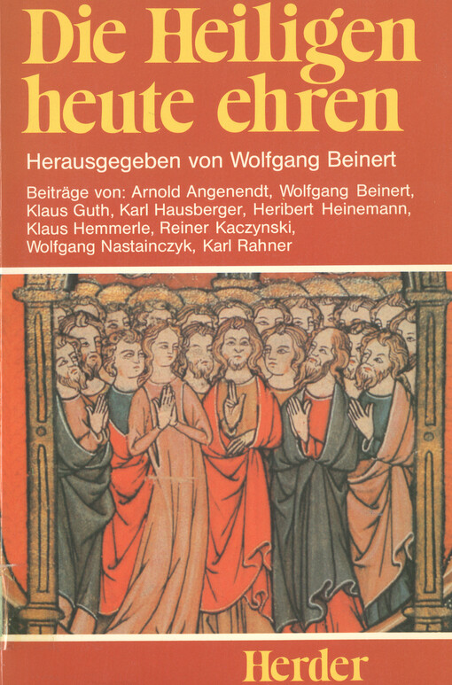 Die Heiligen heute ehren