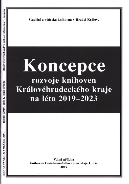 Koncepce rozvoje knihoven Královéhreckého kraje na léta 2019-2023