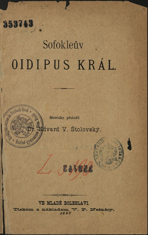 Sofokleův Oidipus král