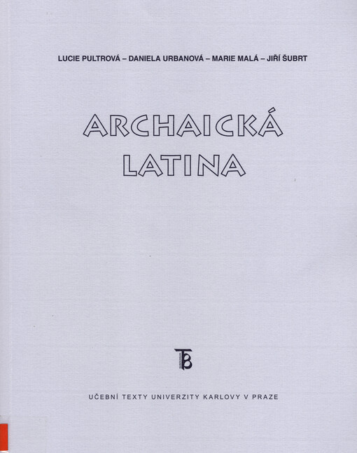 Archaická latina