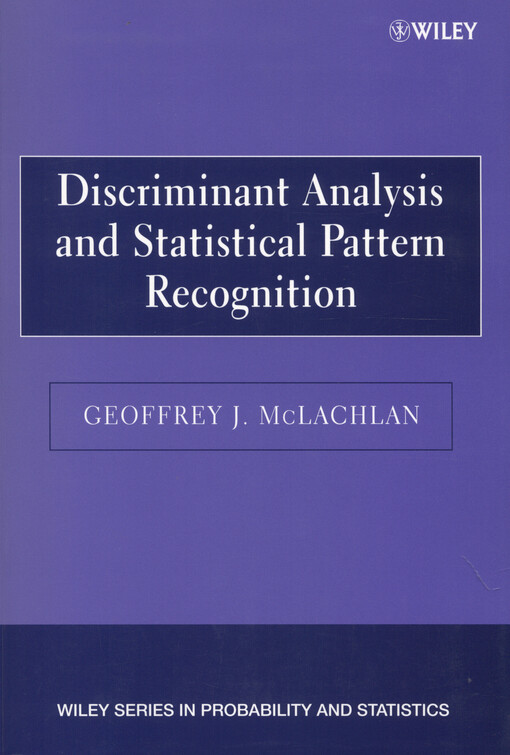Discriminant analysis and statistical pattern recognition