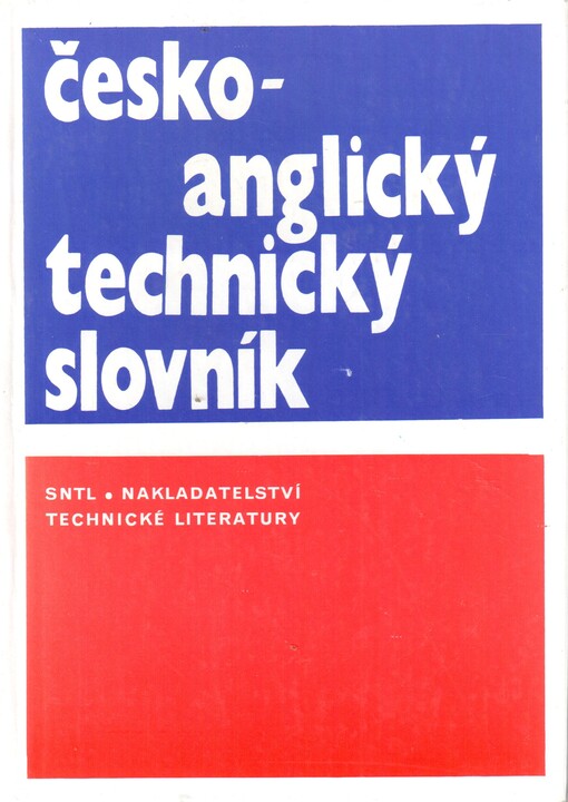 Česko-anglický technický slovník