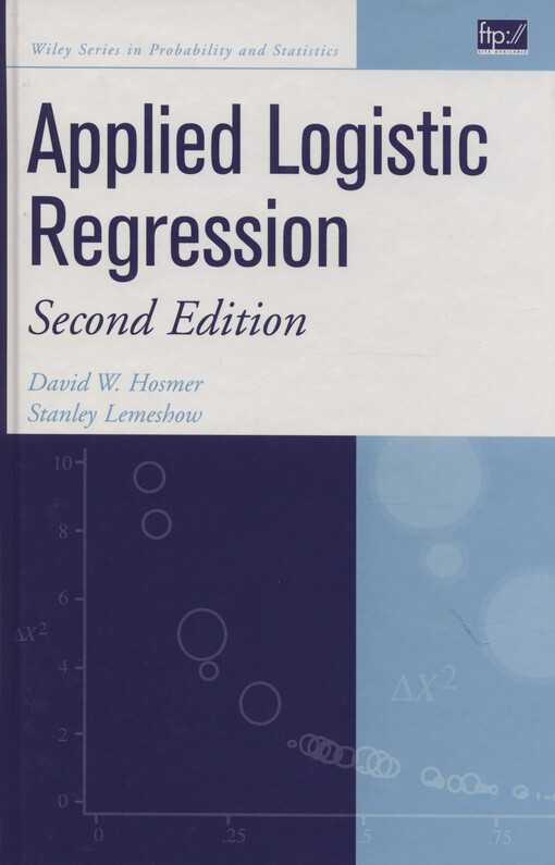 Applied logistic regression