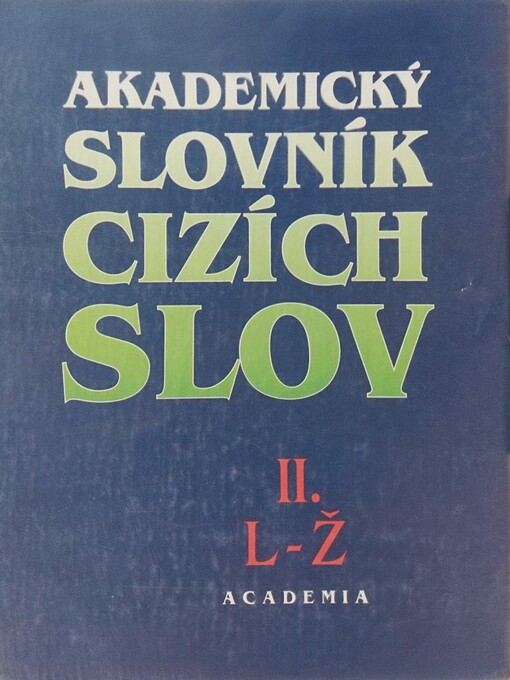 Akademický slovník cizích slov