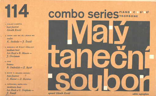 Malý taneční soubor.výběr šesti tanečních melodií /114