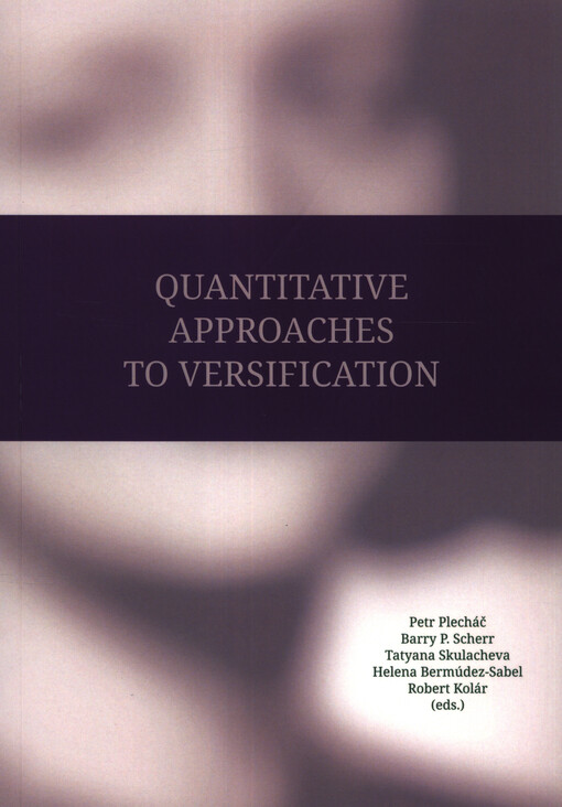 Quantitative approaches to versification