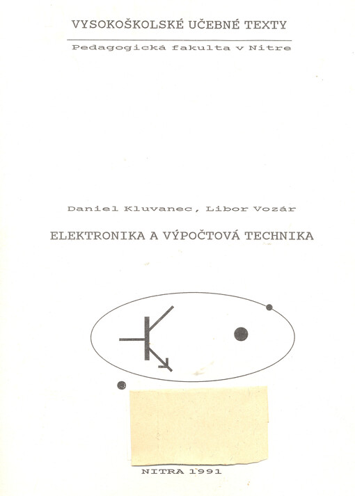 Elektronika a výpočtová technika