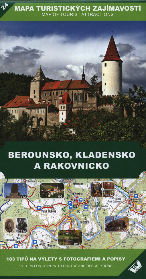 Berounsko, Kladensko a Rakovnicko : mapa turistických zajímavostí