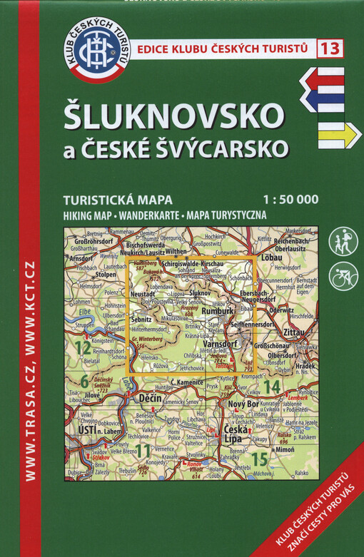 Šluknovsko a České Švýcarsko : turistická mapa 1:50 000