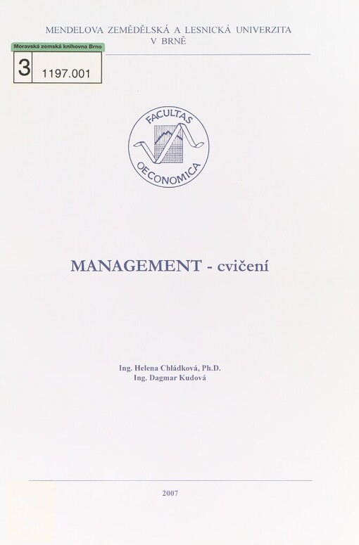 Management - cvičení