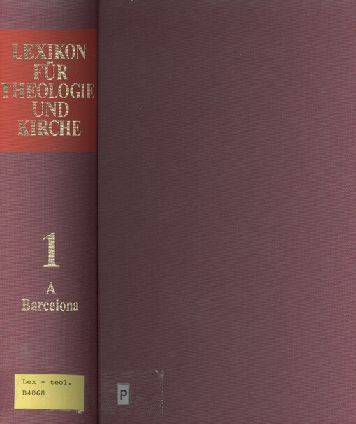 Lexikon für Theologie und Kirche, Bd. 1