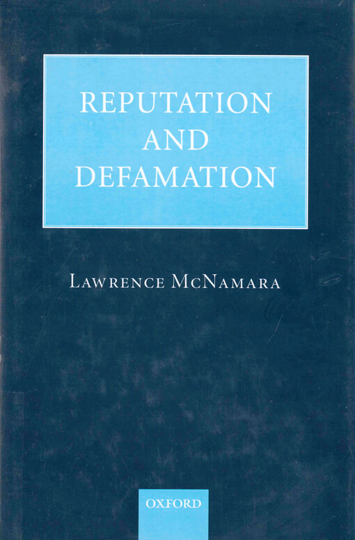 Reputation and defamation