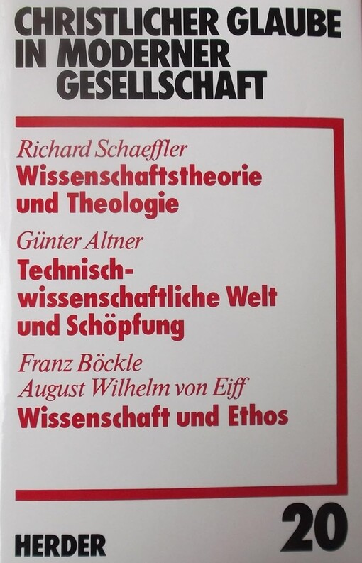 Wissenschaftstheorie und Theologie