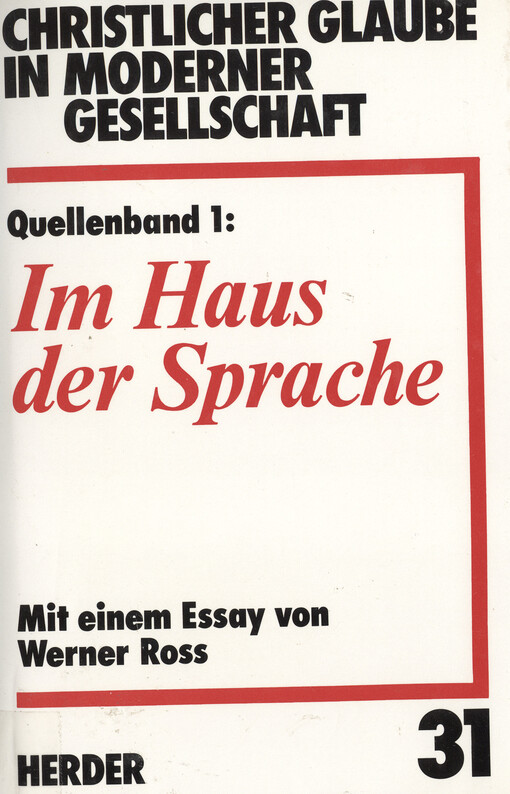 Im Haus der Sprache
