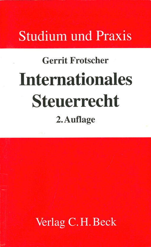 Internationales Steuerrecht