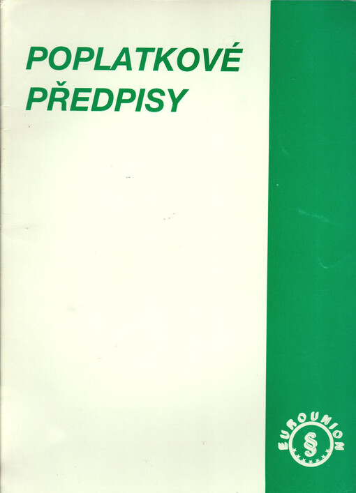 Poplatkové předpisy