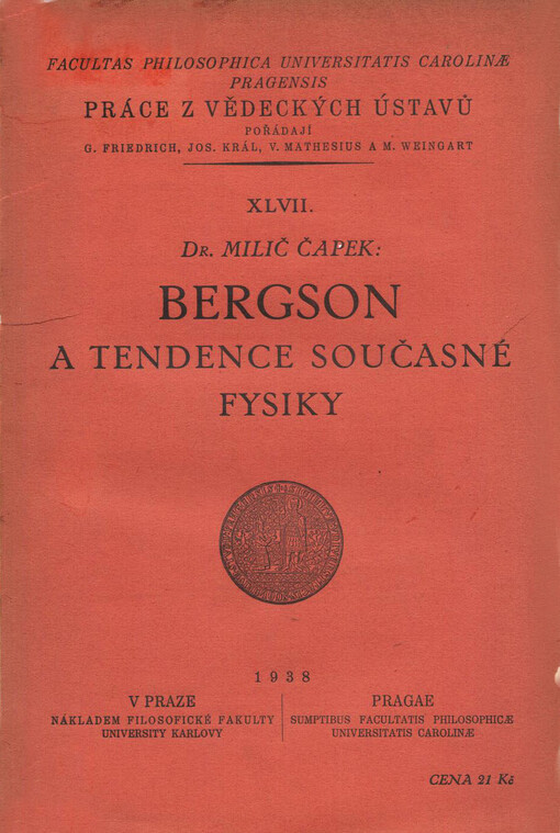 Bergson a tendence současné fysiky