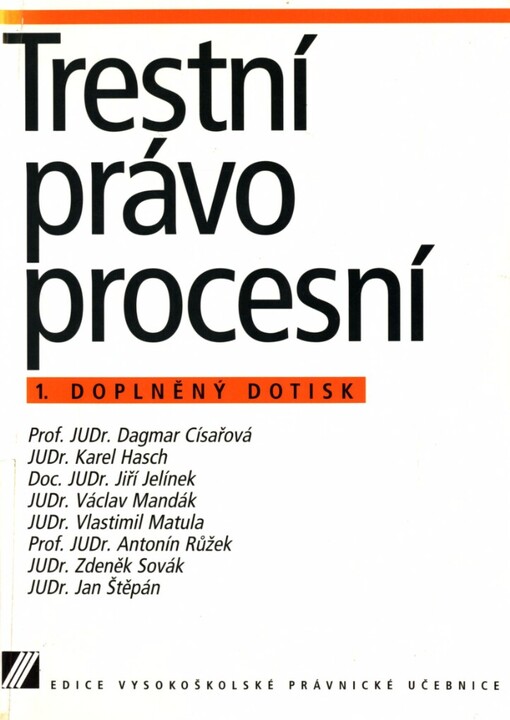 Trestní právo procesní