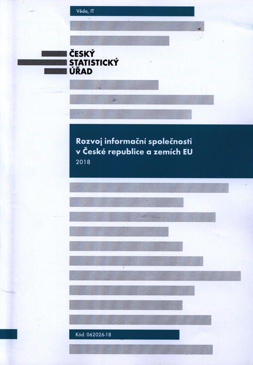 Rozvoj informační společnosti v České republice a zemích EU